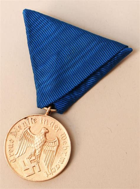 Regimentals German Wwii Armed Forces Long Service Medal