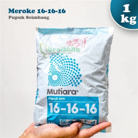 Jual Pupuk Npk Mutiara Meroke Kemasan Pabrik Kg Shopee