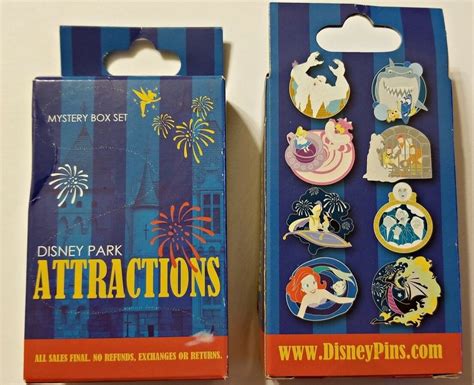 Disney Park Attractions Mystery Box Collection Disney Trading Pin Series | Pin & Pop