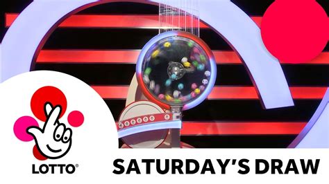 The National Lottery ‘lotto Draw From Saturday 13th May 2017 Youtube