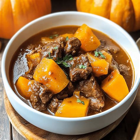 Beef Pumpkin Stew Recipe