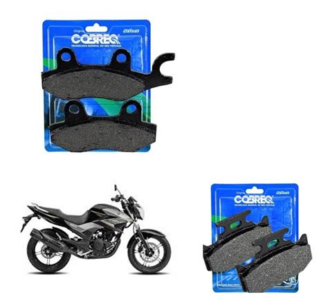 Kit Pastilha Freio Dianteira E Tras Cobreq Yamaha Fazer 250 Mercado Livre