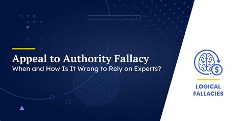 Appeal to Authority Fallacy: When and How Is It Wrong to Rely on Experts?