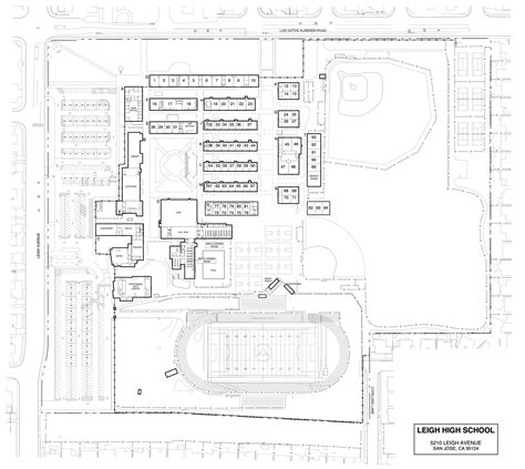 Campus Map - General Information - Leigh High School