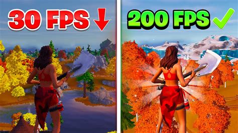 How To Get BETTER FPS In Fortnite Chapter 4 YouTube