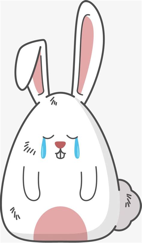 Sad Easter Bunny Clipart