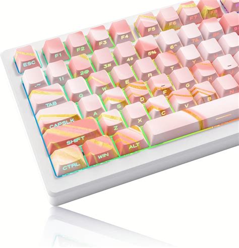 Womier Pbt Keycaps Shine Through Keycaps 75 Percent Side Print Custom
