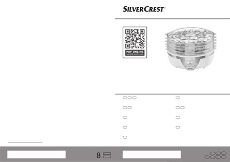 Manual De Uso SilverCrest SDA 350 A2 Deshidratador