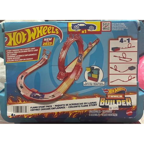 全新正版現貨風火輪 軌道旋轉跳躍組合 火元素 MHW Hot Wheels 車 軌道 蝦皮購物