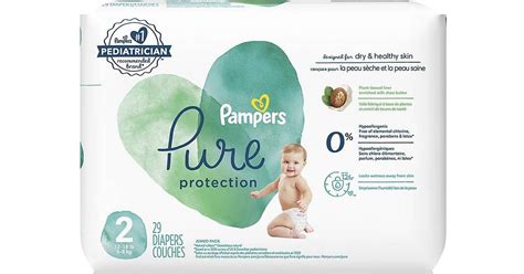 Pampers Pure Protection 29 Count Size 2 Disposable Diapers • Price