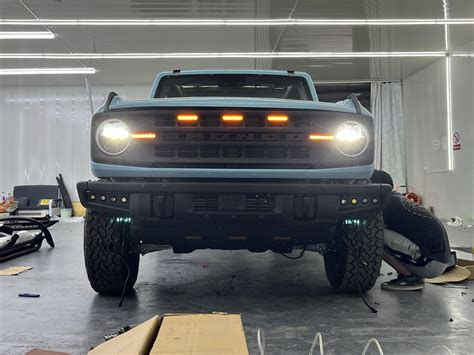 Mabett Bronco Base Black Diamond LED Grille Lights Available Now