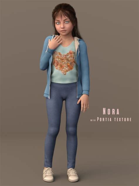 Amber S Friends Fourth Grade 3d Models For Daz Studio And Poser