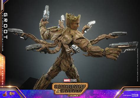 Hot Toys Unveils Guardians Of The Galaxy Vol 3 Groot 1 6 Figure