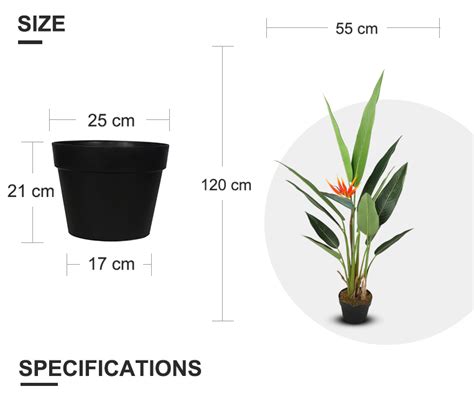 1 2m Strelitzia Reginae Indoor Fake Plants For Decor Home Buy Strelitzia Decor Home Indoor