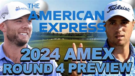 AMEX Round 4 Preview Live Chat Draftkings Showdown DFS Strategy