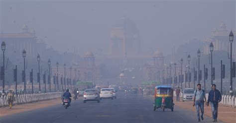 Delhis Air Quality Deteriorates To ‘poor Zone