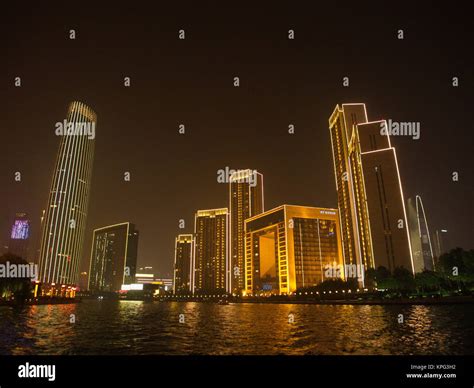 Tianjin eye night view hi-res stock photography and images - Alamy