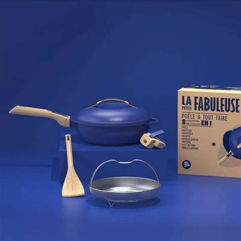 La Fabuleuse Po Le Sauteuse Casserole Cocotte Cookut Cm Blanc Cr Me