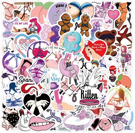 Amazon Pcs Sexy Stickers For Adults Dirty BDSM Stickers For Women Men Hot Girl