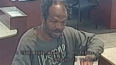 Police Looking For Man Accused Of Robbing Same Belle Meade Bank Twice