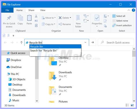 Ways To Open Recycle Bin On Windows Tipsmake