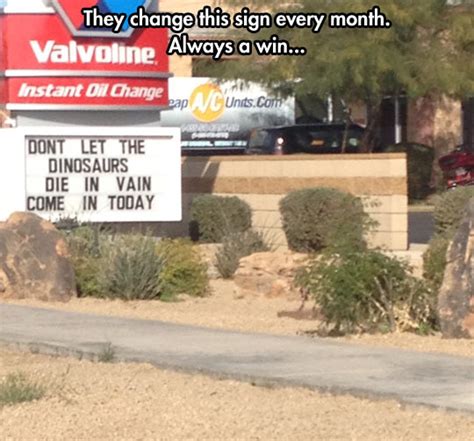 Oil signs…