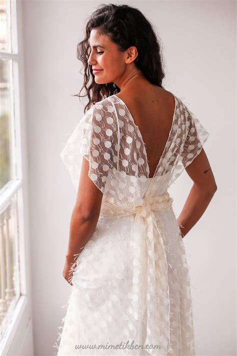 Top De Mariage Pointillé Top Nuptial Tulle Haut à Linfini Etsy Robe