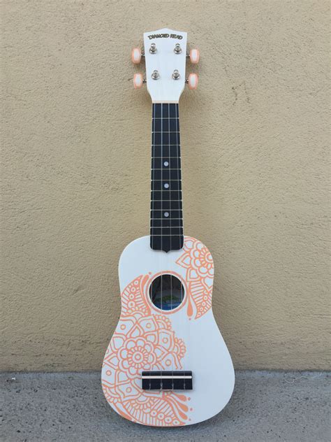 Hand Painted Ukulele Ukulele Art Ukulele Design Painted Ukulele