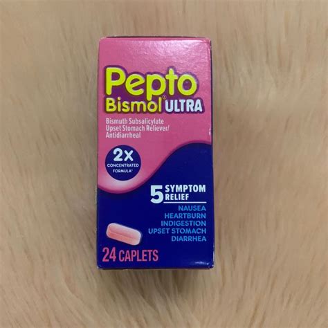 Pepto Bismol Ultra X Concentrated Formula For Nausea Heartburn