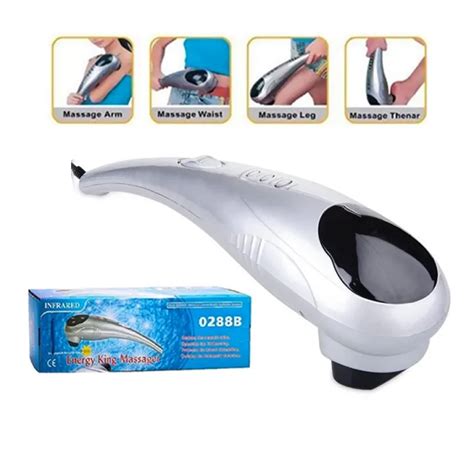 D D 0288B Infrared Super Energy King Full Body Hammer Massager