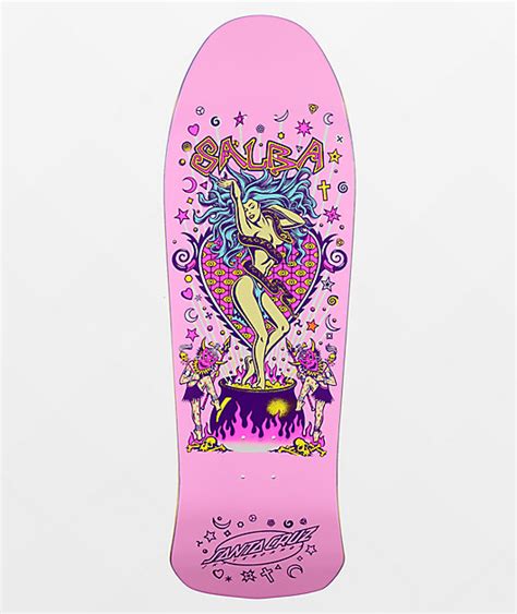 Santa Cruz Salba Witch Doctor 80s Reissue Skateboard Deck New Rare 104