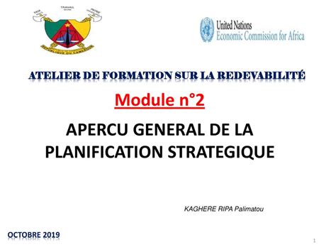 Module N Apercu General De La Planification Strategique Ppt T L Charger