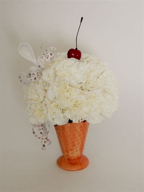 Ice Cream Floral Bouquet Floral Bouquets Novelty Items Floral