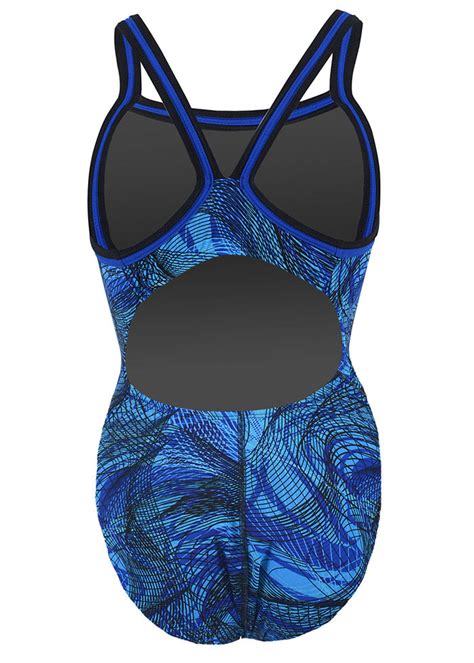 Uglies Dive Deep Double Strap Back Swimsuit