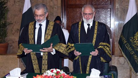 Justice Irfan Saadat Khan Takes Oath As Sc Judge