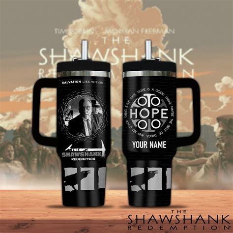 The Shawshank Redemption Movies Custom Stanley Quencher 40oz Stainless