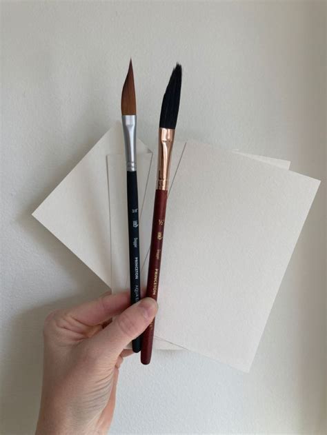 Watercolor Tutorial The Dagger Brush Diy Watercolor Painting