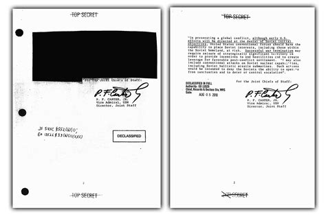 Redactions The Declassified File National Security Archive