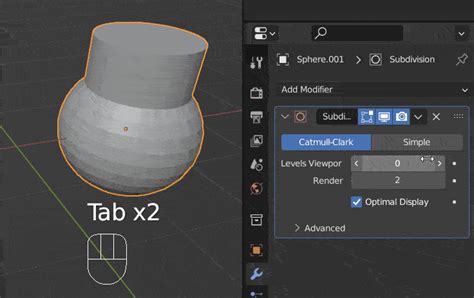 How To Maintain Sharp Edges When Using Subdivision Surface Modifier In