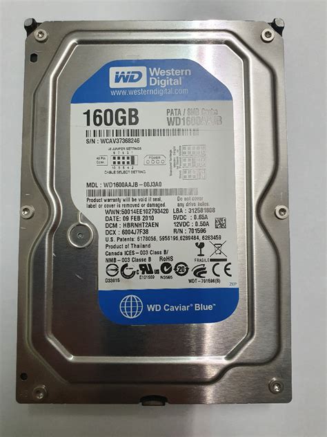 Dysk twardy WDC PATA WD1600AAJB 160 GB IDE 3 5 Chełmno Kup teraz na