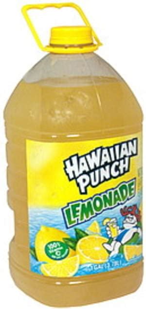 Hawaiian Punch Lemonade - 120 oz, Nutrition Information | Innit