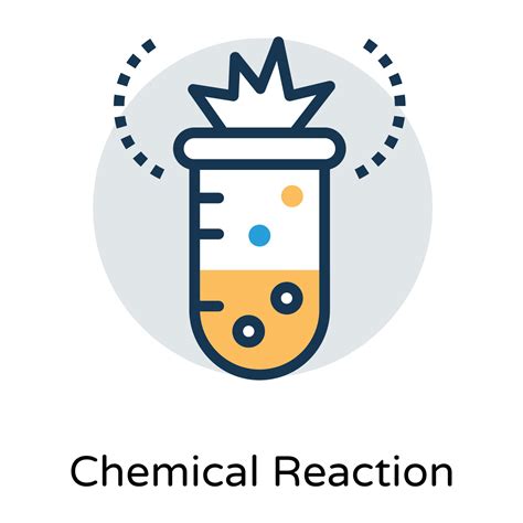 Trendy Chemical Reaction 16760024 Vector Art At Vecteezy