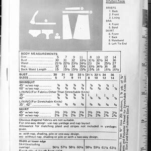 1970s Butterick 6613 Halter Bikini SWIMSUIT SKIRT Pattern Bathing Suit And Wrap Skirt Size12