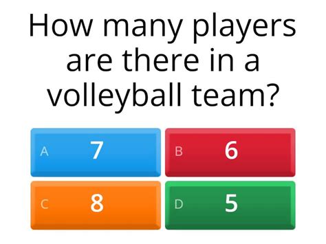 Volleyball Quiz