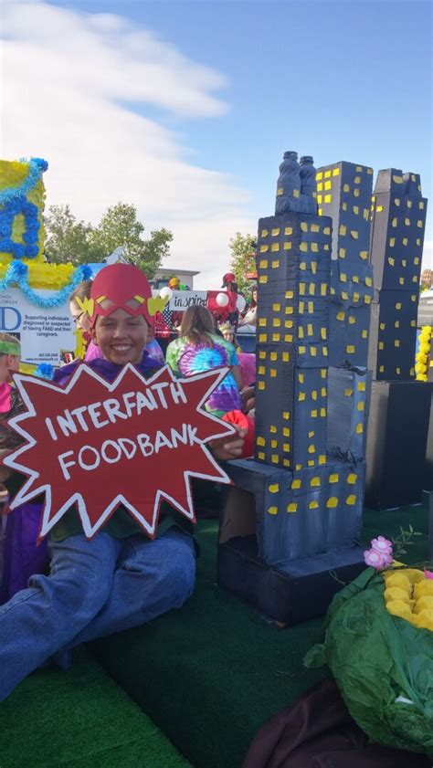 Whoop Up Parade Float Interfaith Food Bank Society Of Lethbridge