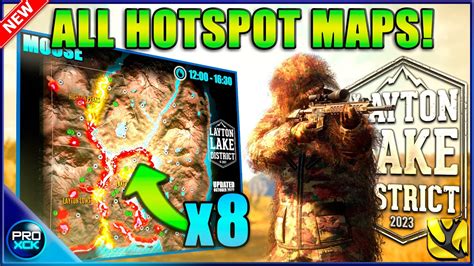 All Hotspot Maps Layton Lake Guide Thehunter Call Of The