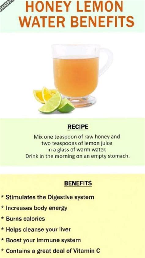 Benefits Of Honey Lemon Water Benefits Lemon Water Benefits Lemon