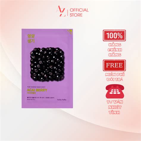 Holika Holika Korean 3d Paper Mask Aca Berry Pure Essence Mask