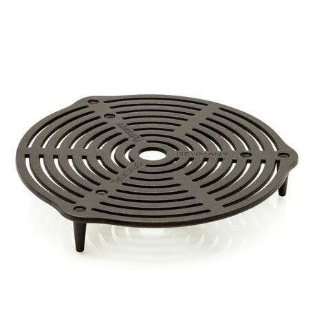 Cuisson Barbecue Avec Plaque Ronde En Fonte Naturelle Scandi Vie