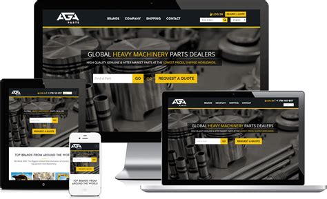 AGA Parts, Industrial Machinery Parts Suppliers Digital Marketing & SEO